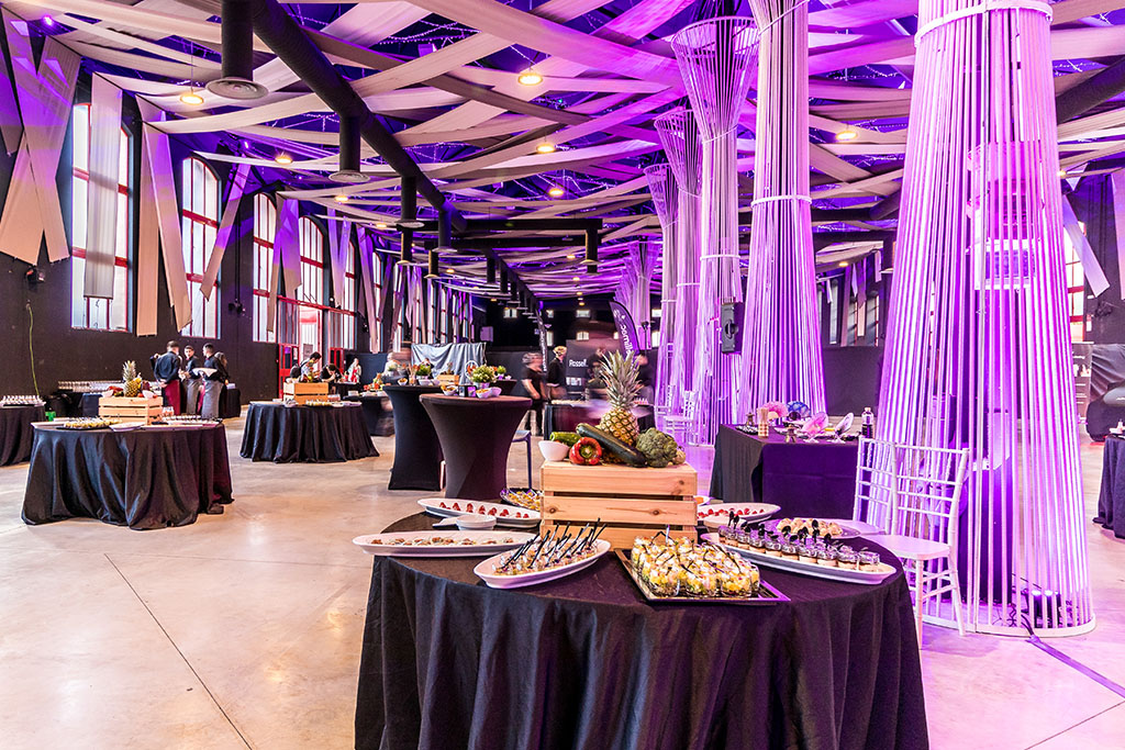 Montaje para gran evento de empresa en Granada