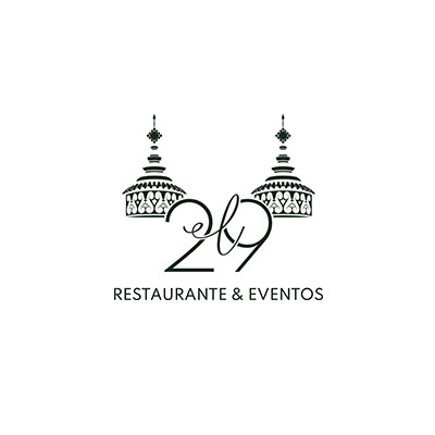 logotipo El 29 restaurante y eventos